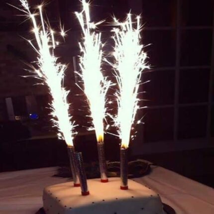 4 Sparkling Candle balloon gift by Balloons & Candles