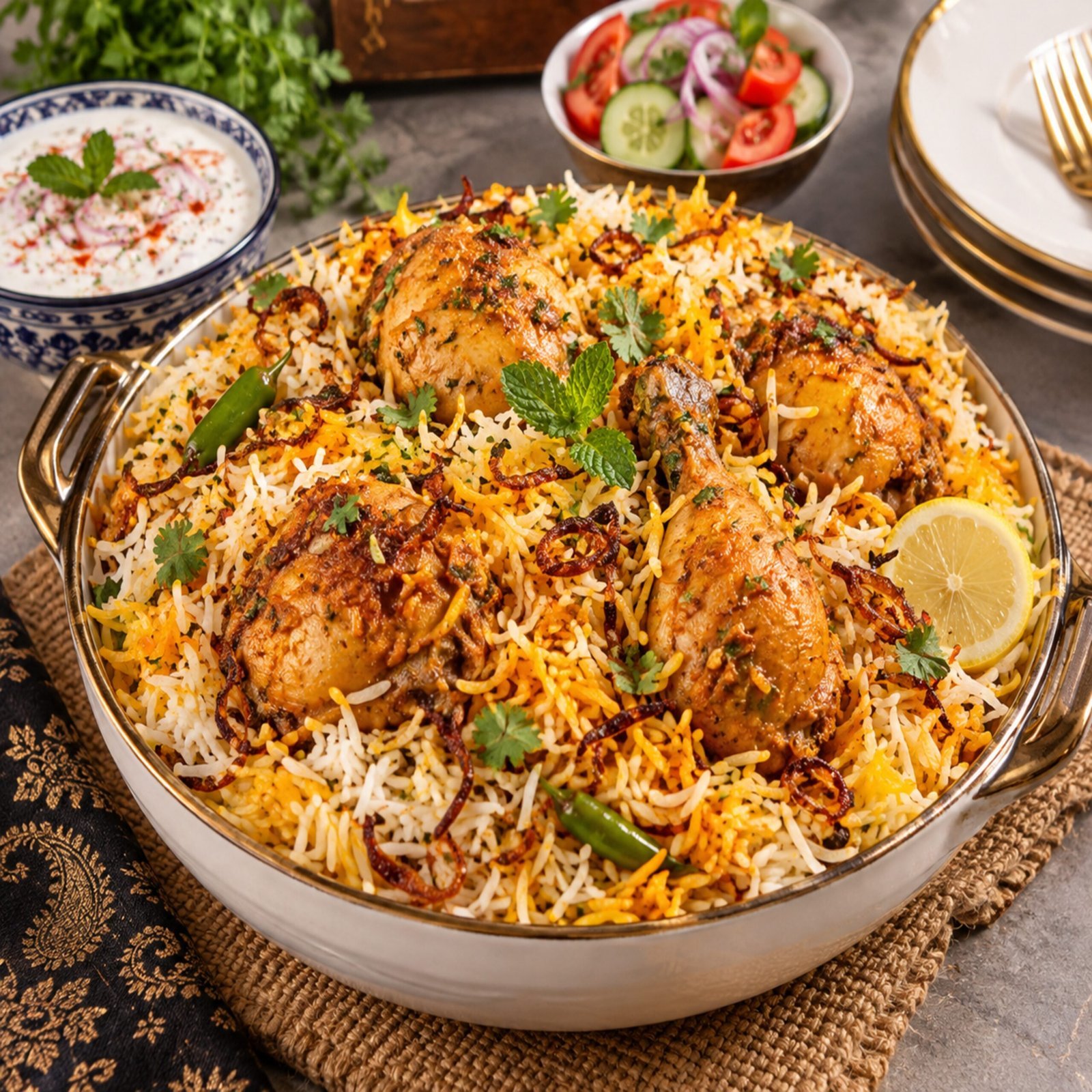 Traditional Biryani (4 Servings) - Anniversary Gifts Traditional Biryani (4 Servings) - Anniversary Gifts | Lahore Gifts Online