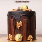 Triple Chocolate Cake by Le Cafe in Multan