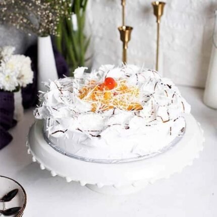 White Forest Cake by Baba