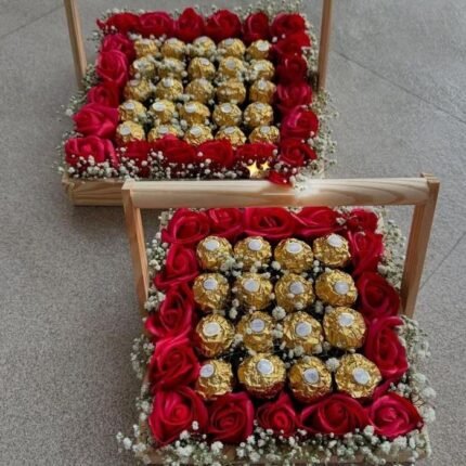 1 Basket Rocher for Valentines Day