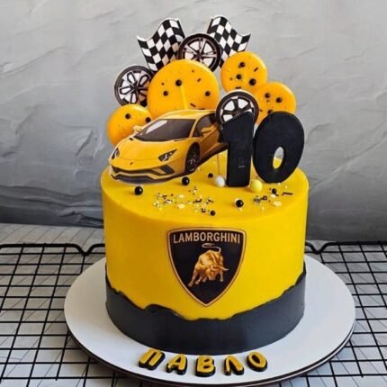 Car Theme Cake by O’Clock in Lahore
