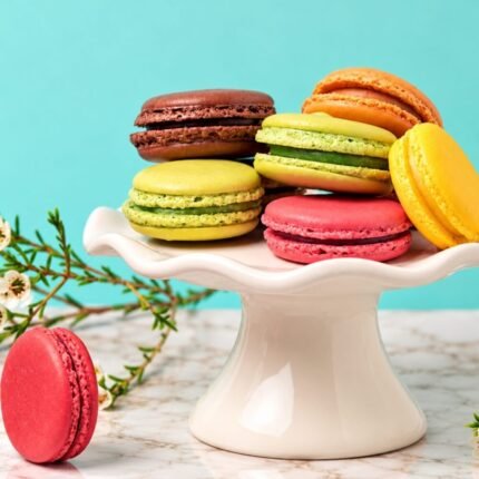French Macarons (Box of 8) - CHOCOLATES | Lahore Gifts Online